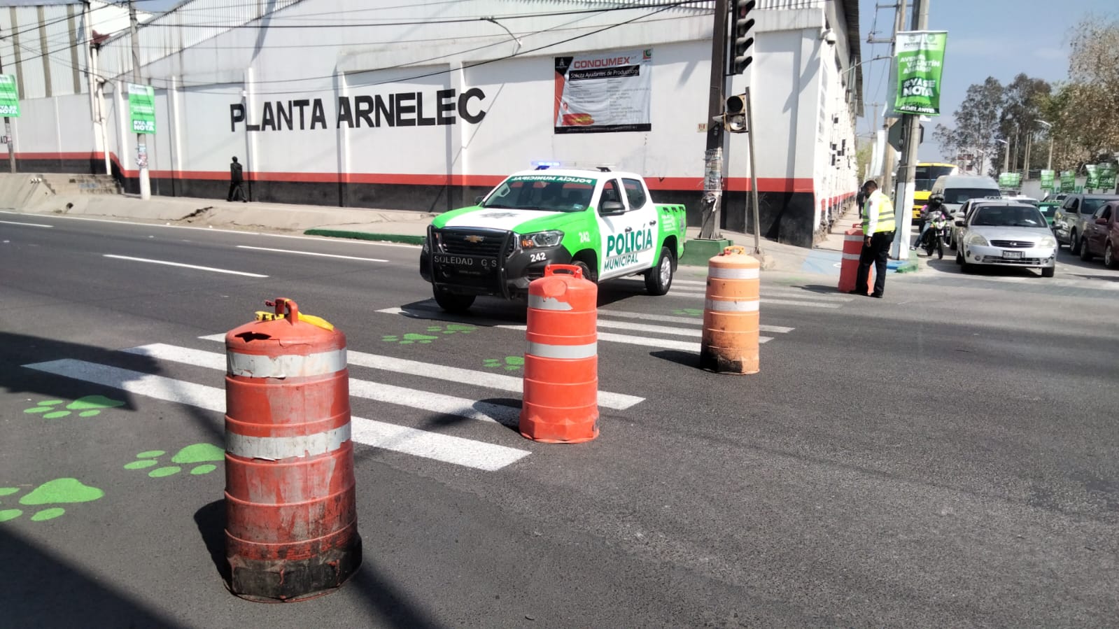 Cierre De Vialidad Por Obras Uno San Luis